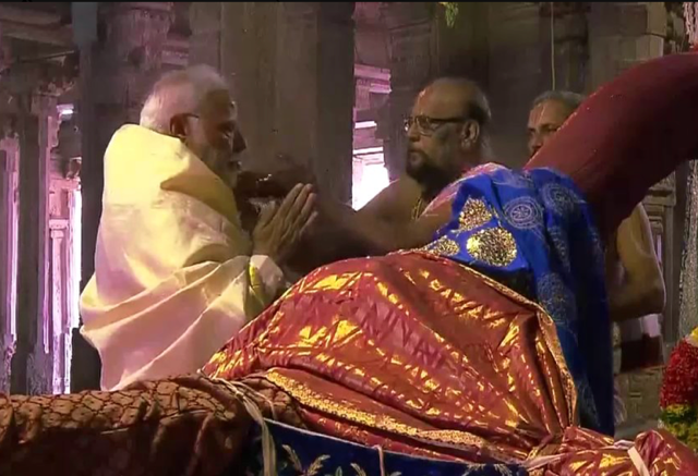 PM Modi Sri Ranganatha Swamy Temple Lord Ram Ayodhya